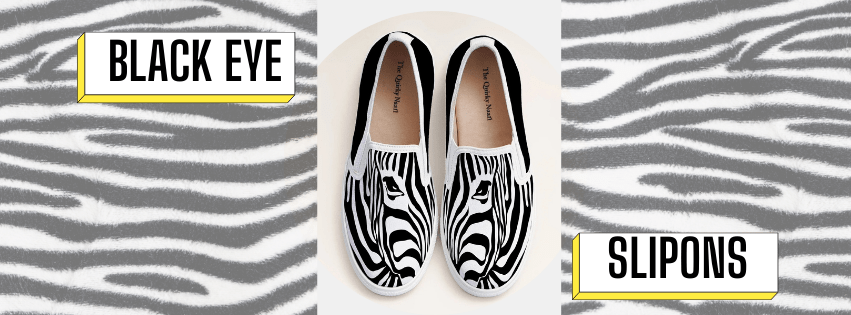 All Eyes on You – The Black Eye Slip-ons You Can’t Ignore! - The Quirky Naari