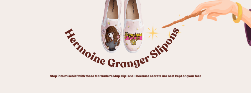Channel Your Inner Hermione with These Magical Slip-ons - The Quirky Naari