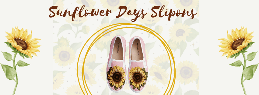 Floral Fantasy – Sunflower Days Slip-ons for the Free-Spirited You! - The Quirky Naari