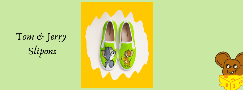 Jerry’s Speed, Tom’s Swagger – The Ultimate Tom & Jerry Slip-ons You Need - The Quirky Naari