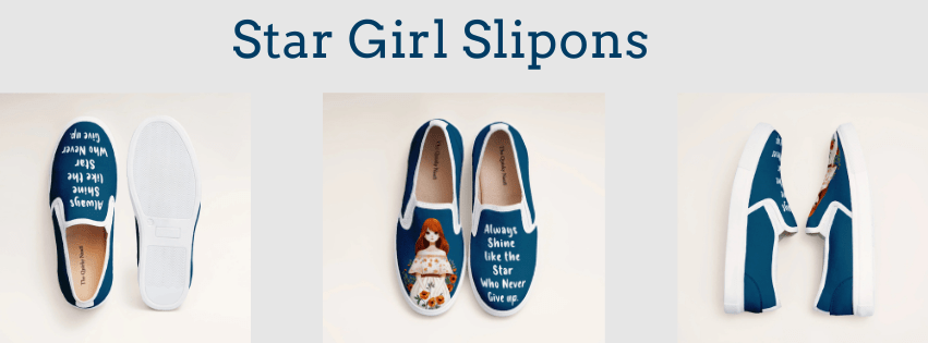 Shine Bright with Star Girl Slip-ons – The Perfect Cosmic Touch - The Quirky Naari