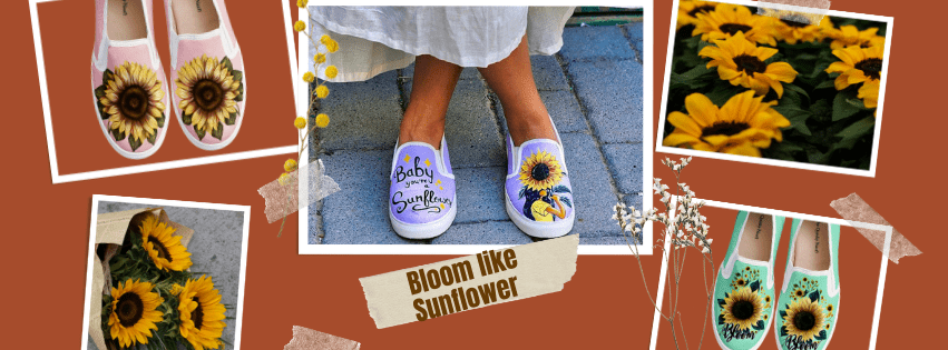 🌻 Skip the Bouquet – Gift Sunflower Slip-ons That Last Forever - The Quirky Naari