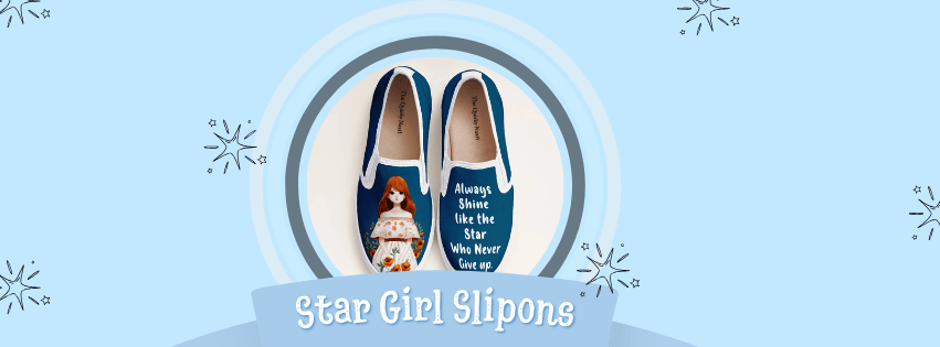 Starry Style Awaits – Step Into the Spotlight with Star Girl Slip-ons - The Quirky Naari