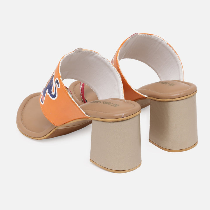 Bridal Heel Kolhapuris-Save the date - The Quirky Naari