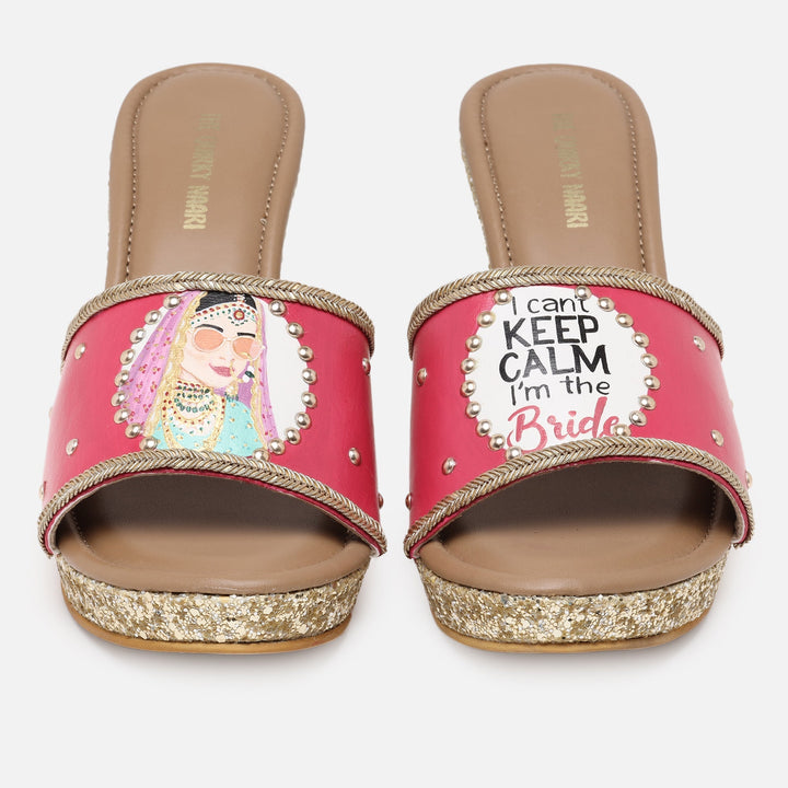 Bridal Wedges - The Quirky Naari