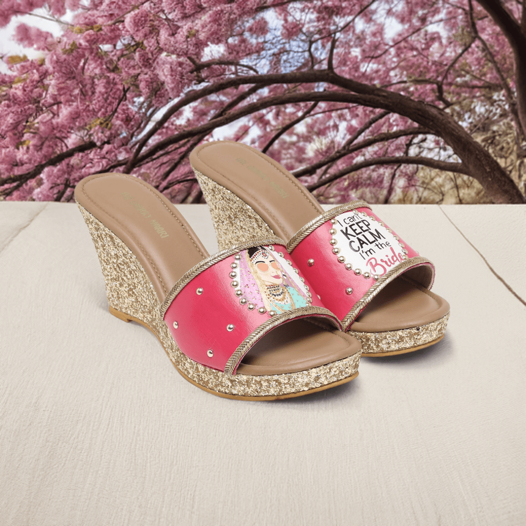 Bridal Wedges - The Quirky Naari