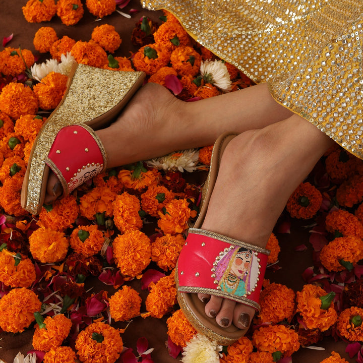 Bridal Wedges - The Quirky Naari