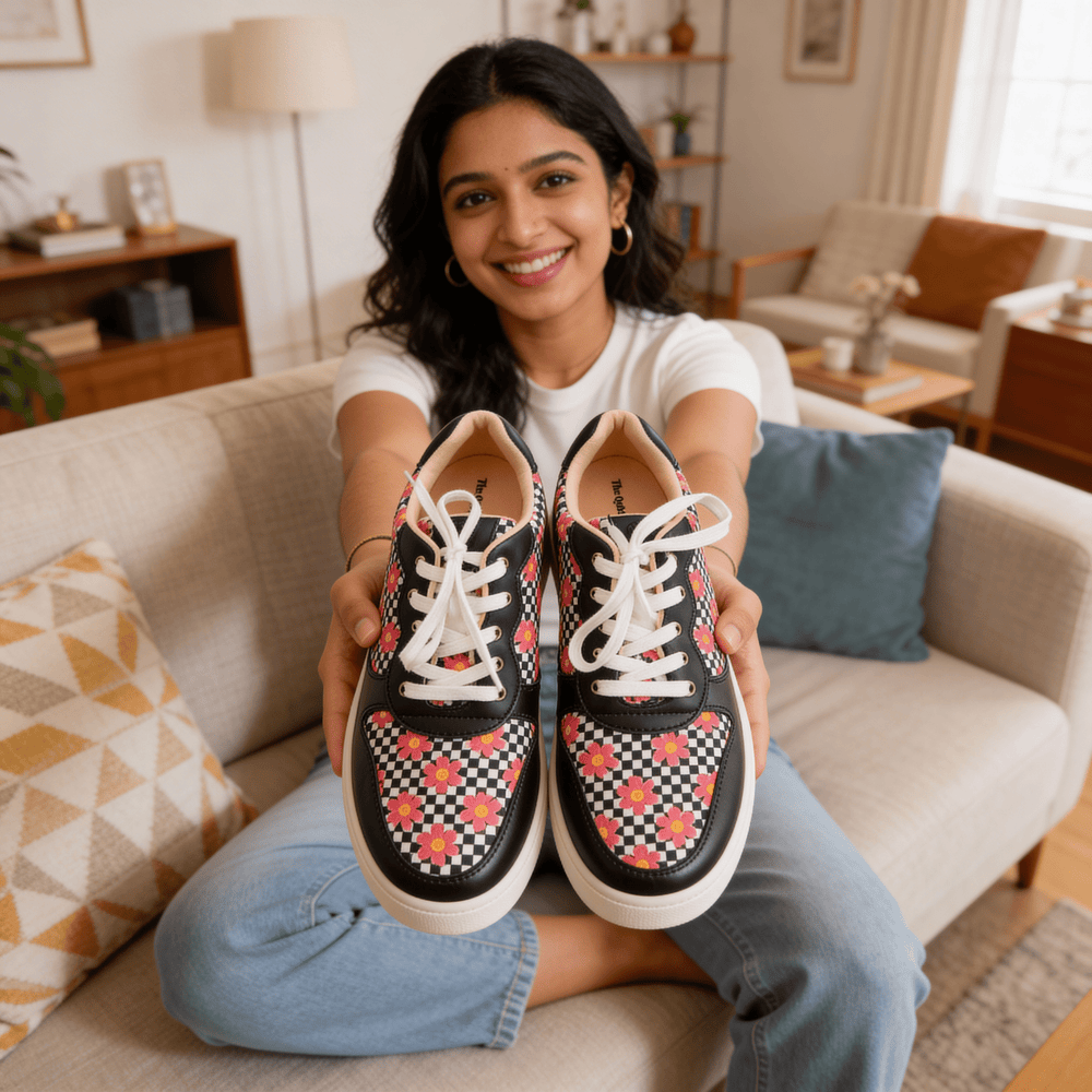 Check My Mate Sneakers - The Quirky Naari