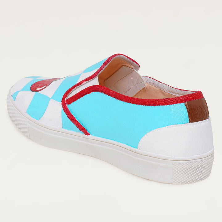 Cherry Pop Slipons - The Quirky Naari
