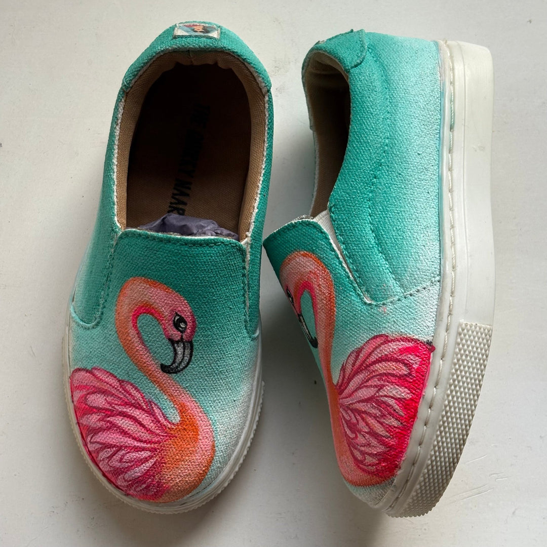 Flamingo Slipons - The Quirky Naari