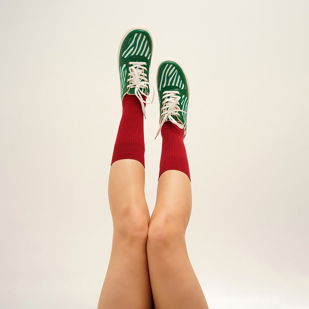 Green-Z Sneakers - The Quirky Naari