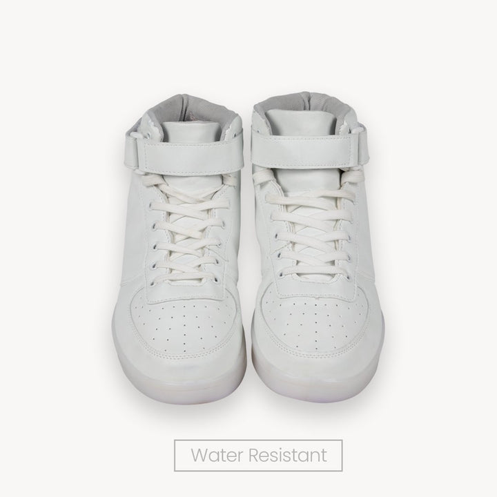 Light me up Sneakers - High Top - The Quirky Naari