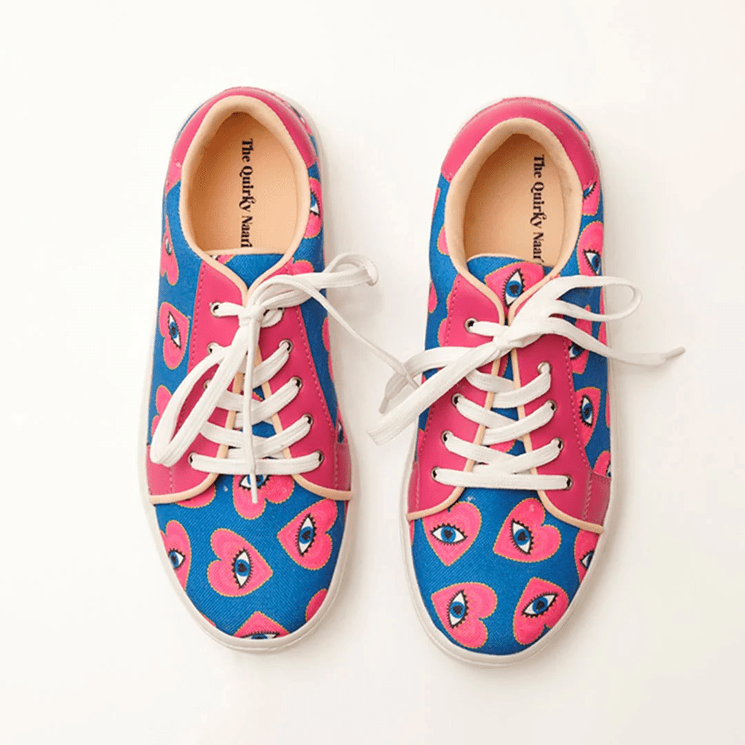 MesmerEyes Sneakers - The Quirky Naari