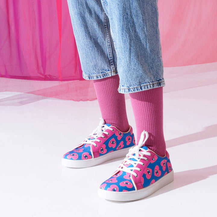 MesmerEyes Sneakers - The Quirky Naari