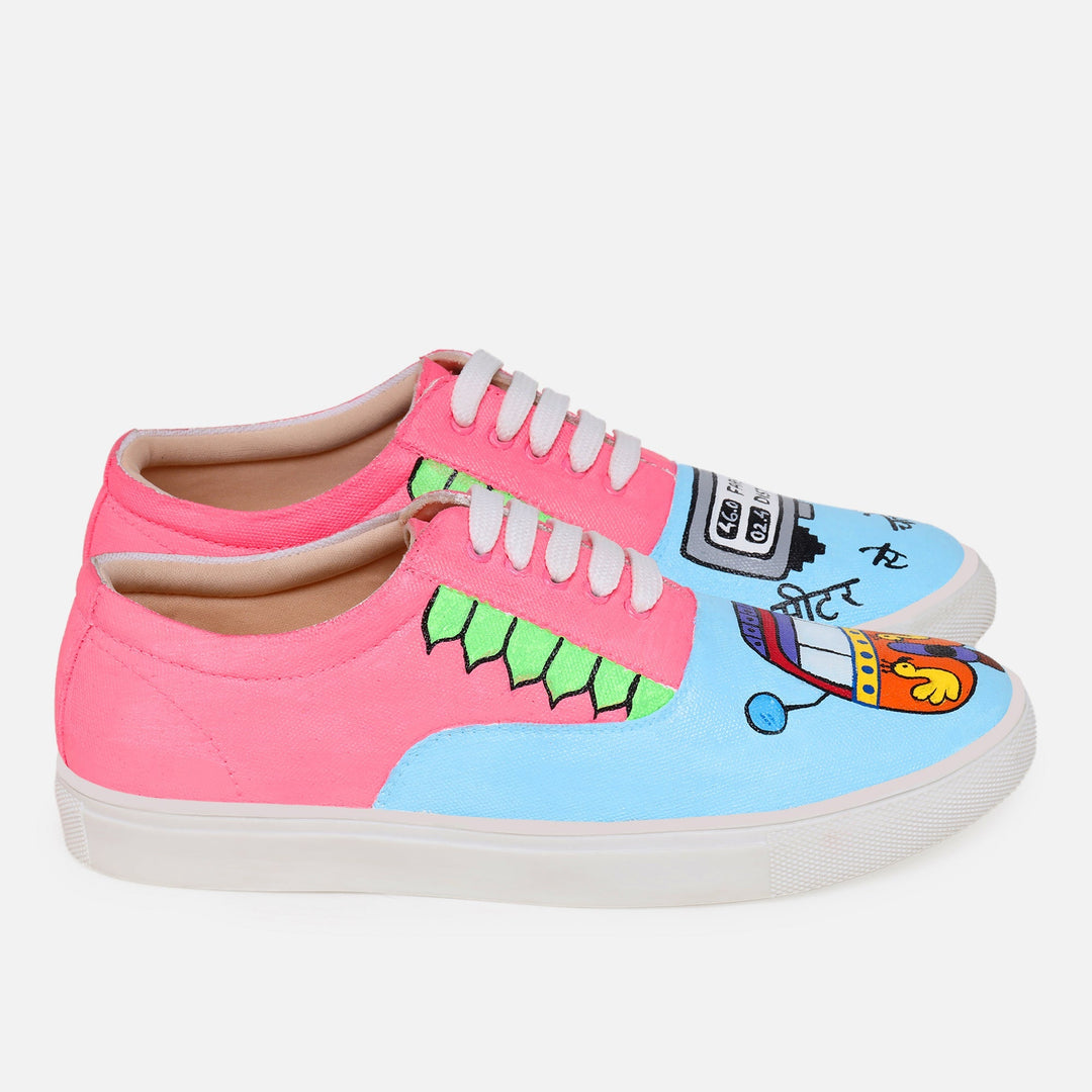 Meter Se Chaloge Sneakers - The Quirky Naari