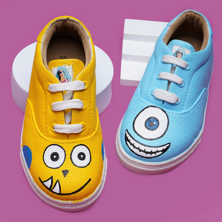 Mismatch Minion Sneakers - The Quirky Naari