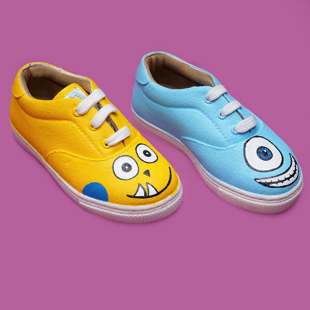 Mismatch Minion Sneakers - The Quirky Naari
