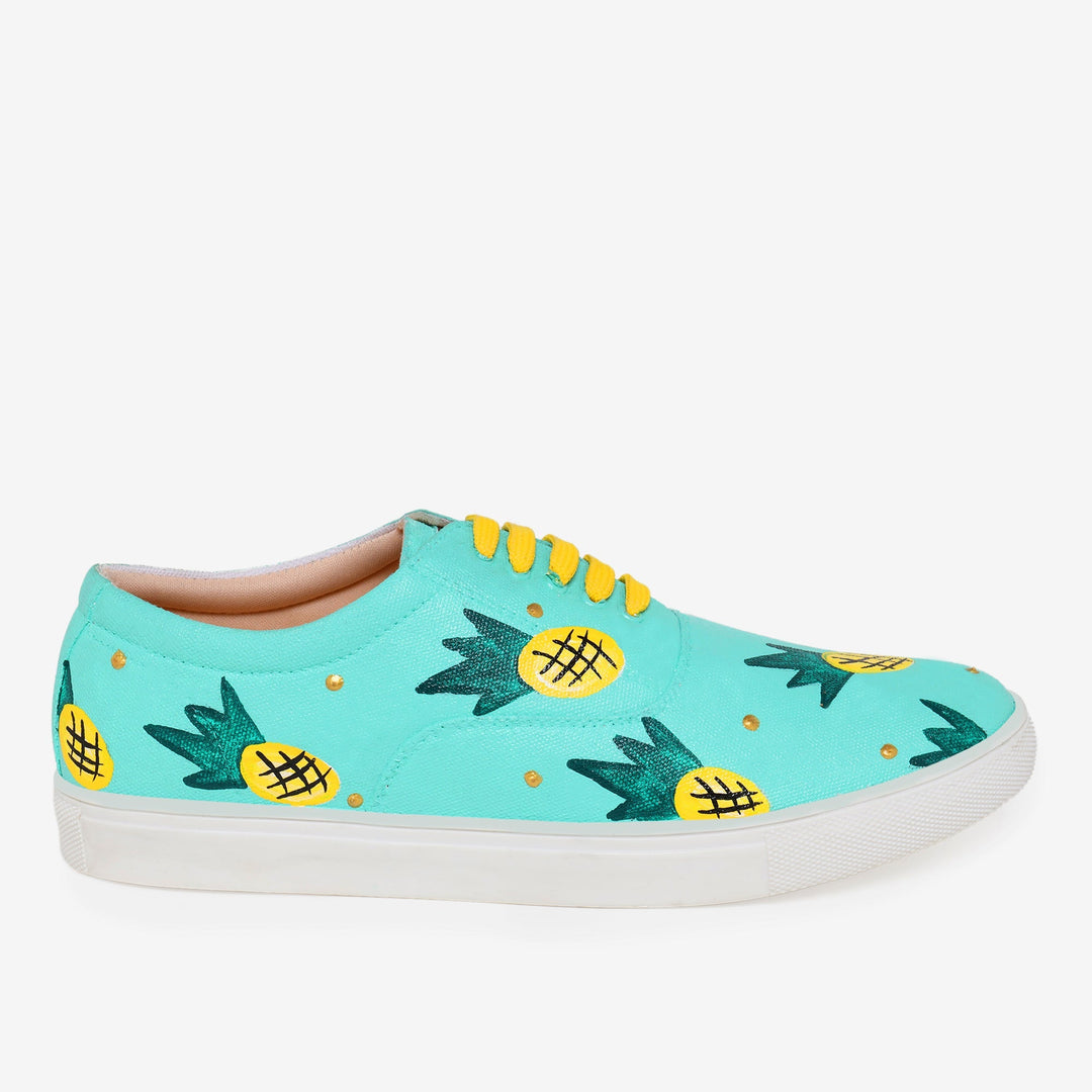 Pineapple Sneakers - The Quirky Naari