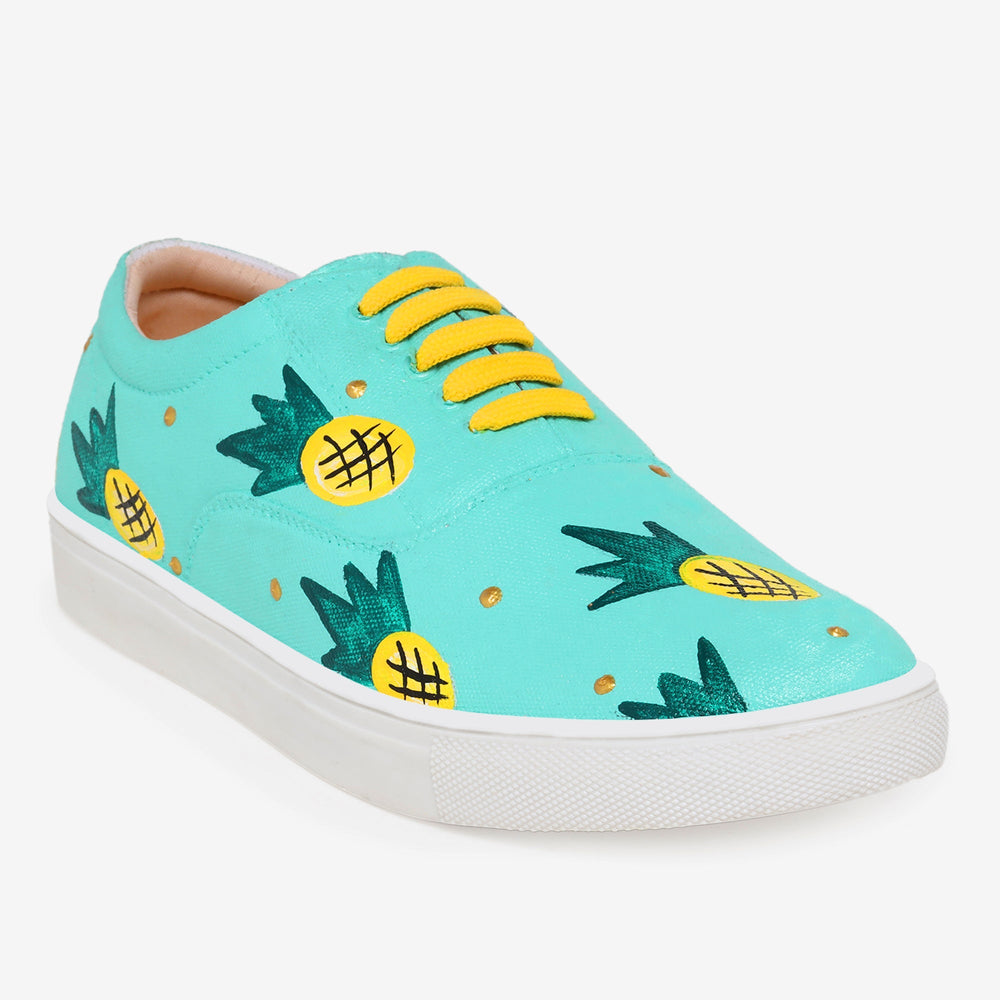Pineapple Sneakers - The Quirky Naari