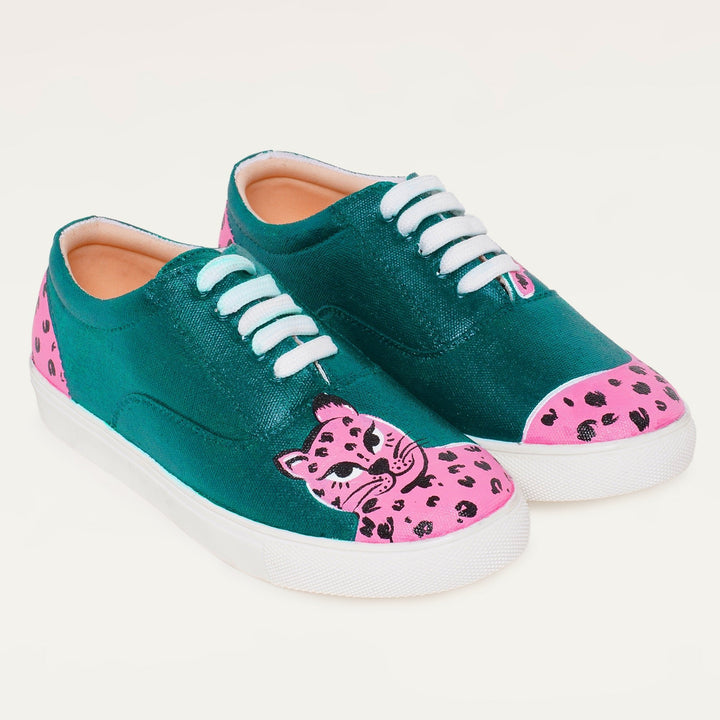 Pink Panther Sneakers - The Quirky Naari