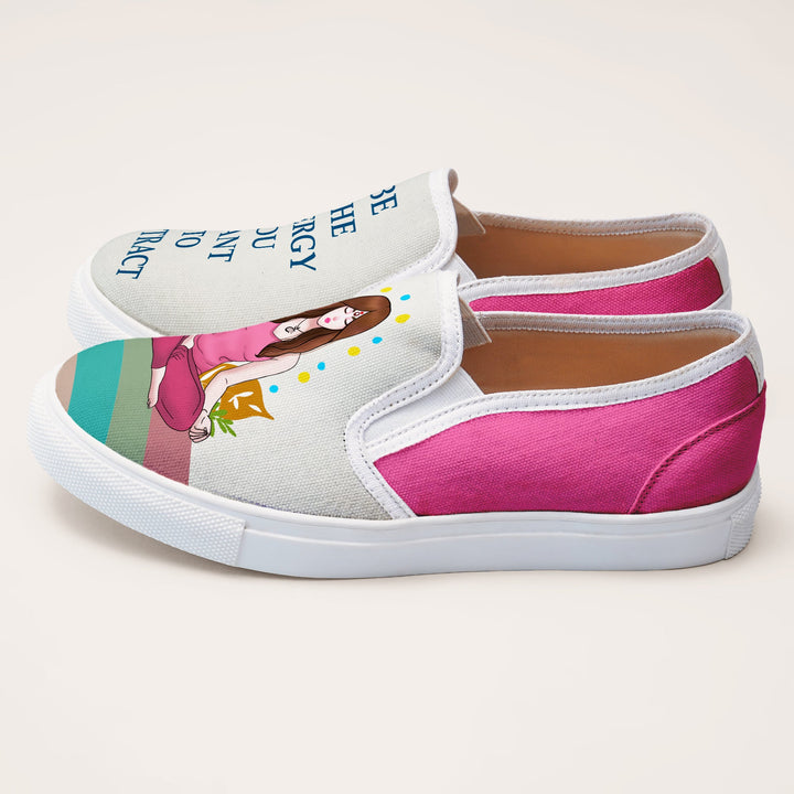 Yoga Girl Slipons - The Quirky Naari