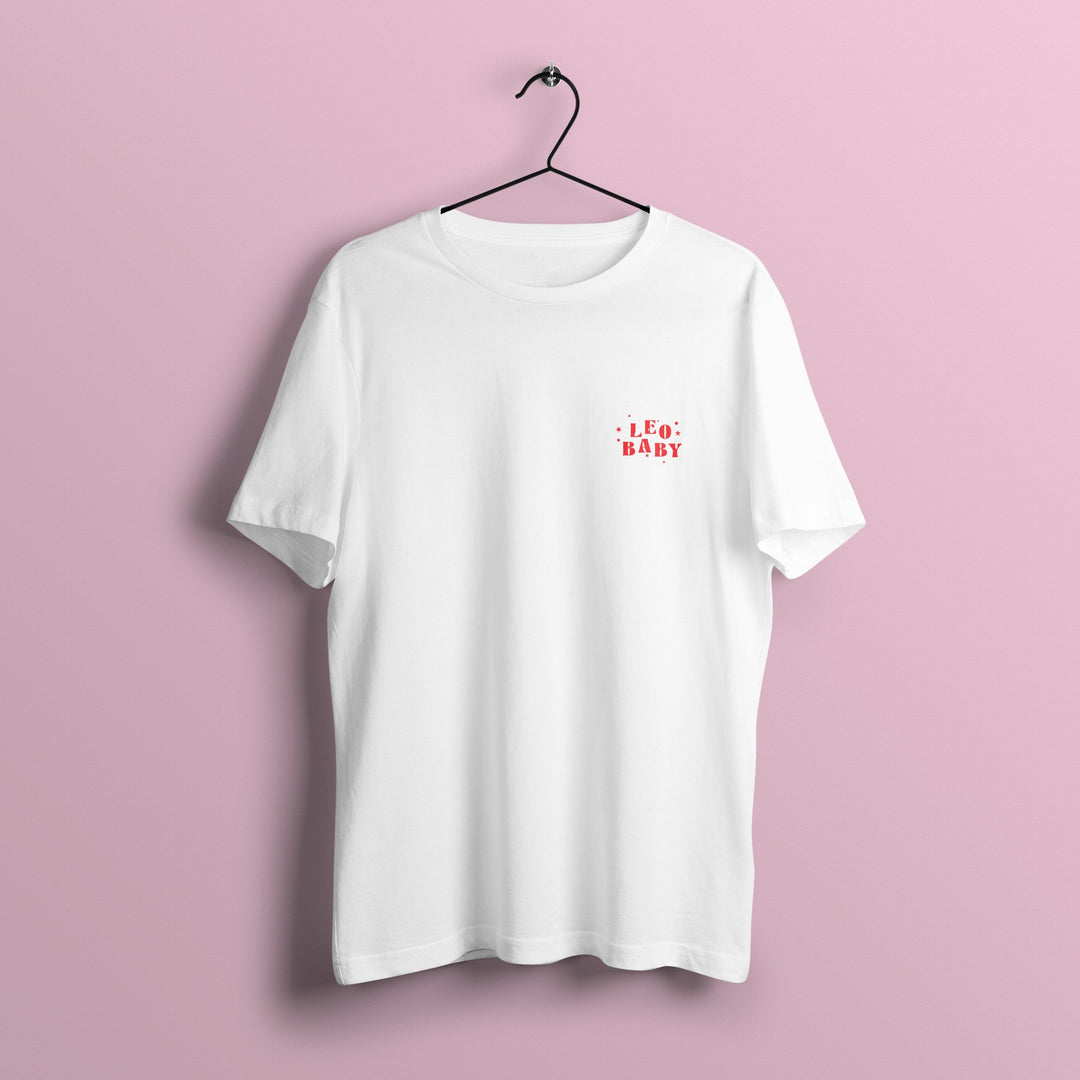 Zodiac T-shirt - Leo - The Quirky Naari