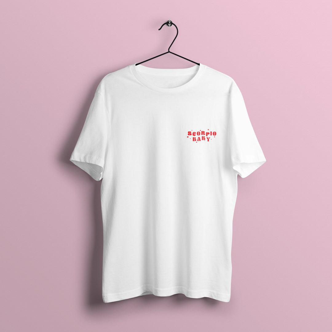 Zodiac T-shirt - Scorpio - The Quirky Naari